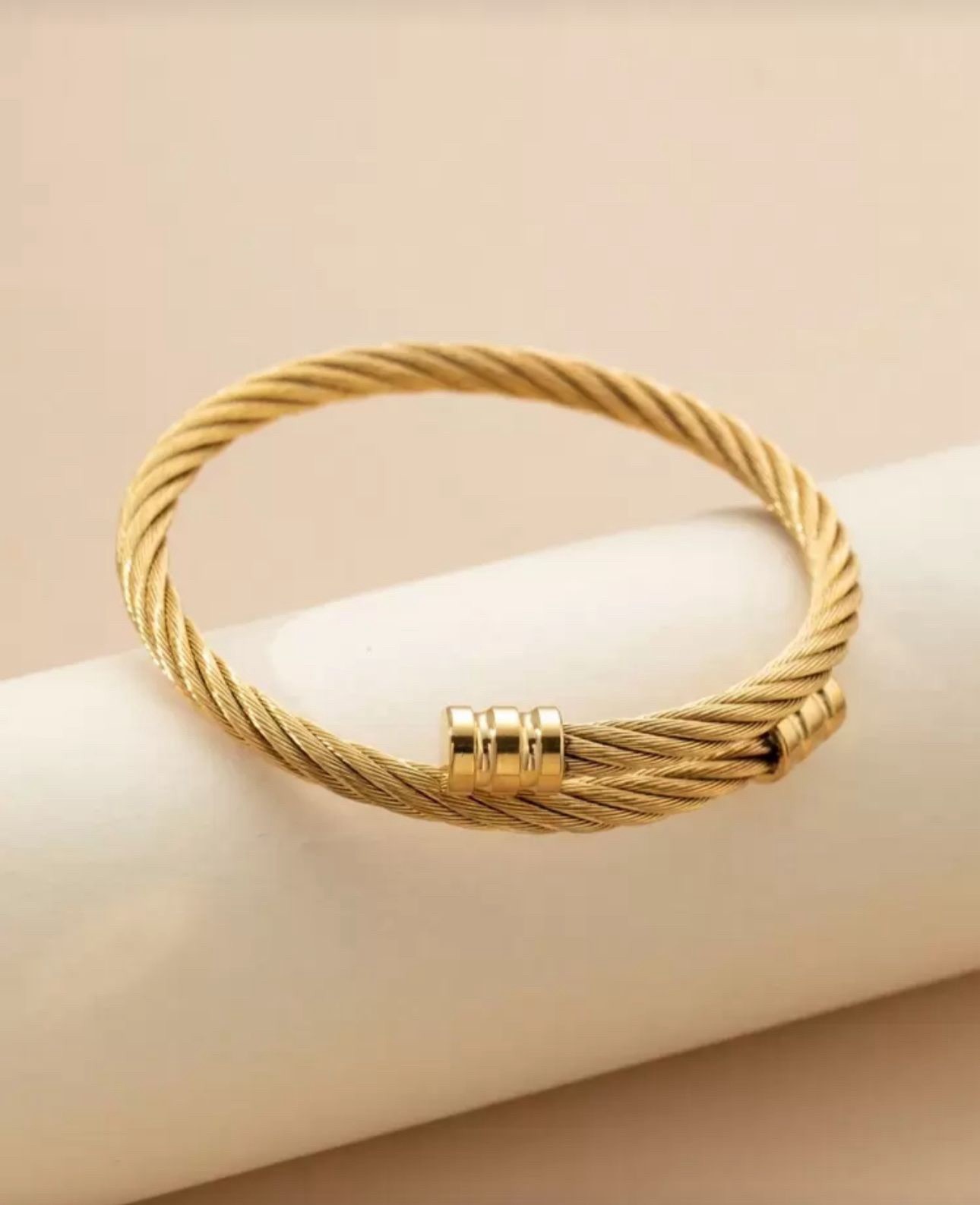 Men’s Unisex Golf Cuff Bangle Bracelet Stainless Steel Punk Biker Jewelry Gift