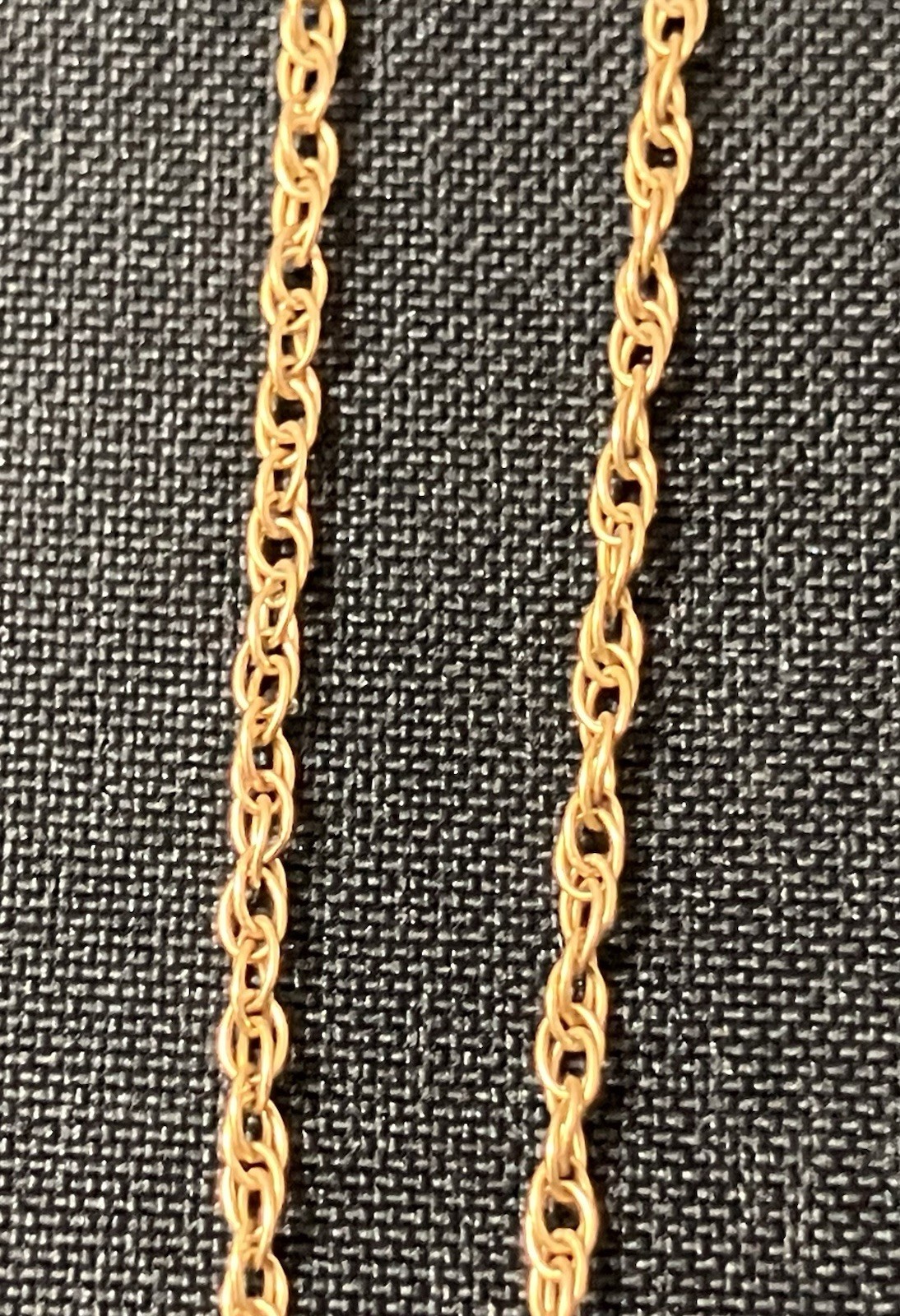 Vintage 10K Gold Filled GTE Diamond Pendant Necklace w 12K GF Chain 12 Stones 7g