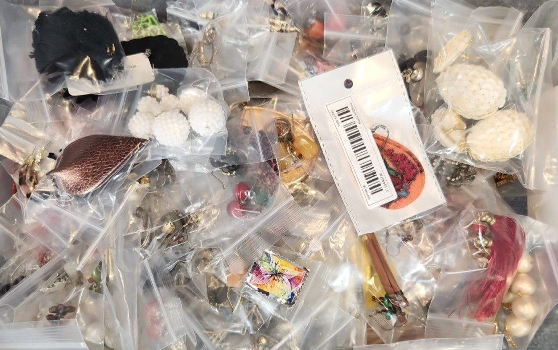 Jewelry Wearable Earring Collection 5 Lbs Matched Pairs Lot #687 See Description