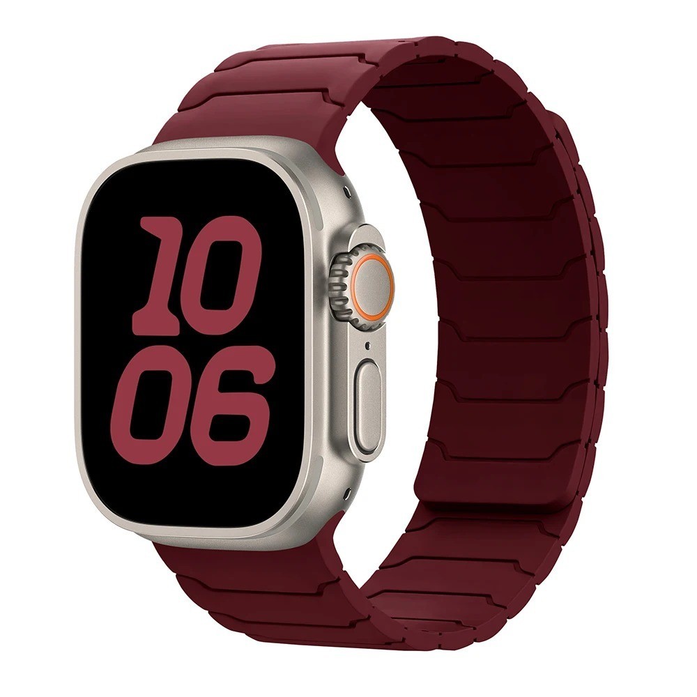Magnetic Strap For iWatch Ultra 2 Series 10 9 8 7 SE 6 5 Silicone iWatch Band