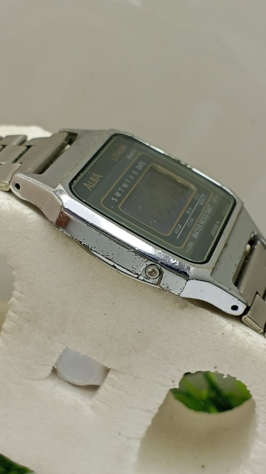 Alba Lithium W401-5050 A0 Quartz Digital Vintage Men’s Watch