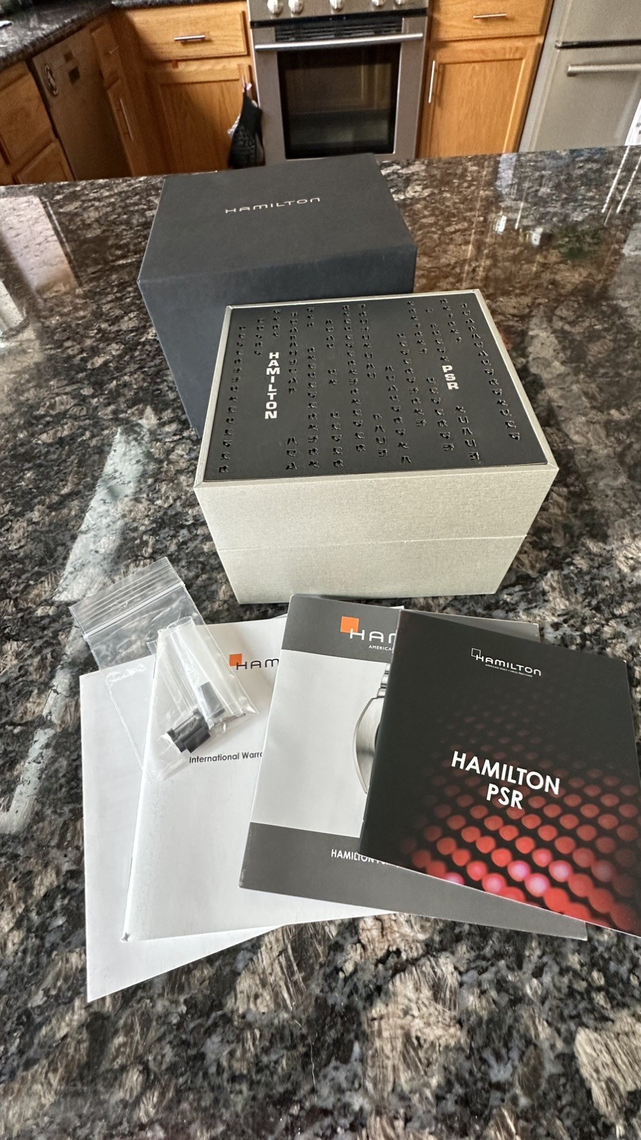 Hamilton PSR MTX Digital Quartz H52434130 Matrix Limited Edition USA seller