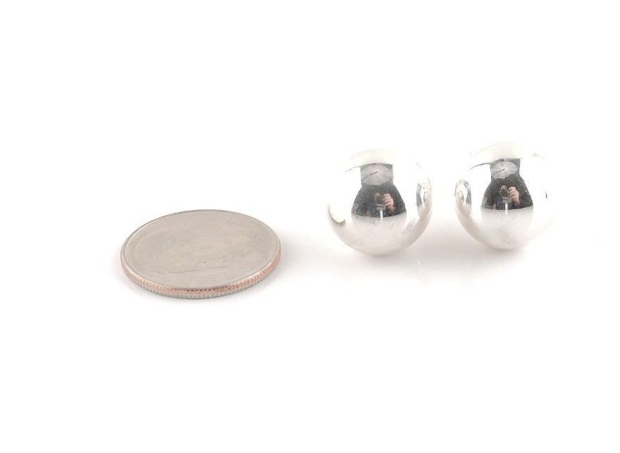 Sterling Silver 2 mm thru 12 mm Ball Stud Earrings – Pairs – Multi Packs – Free