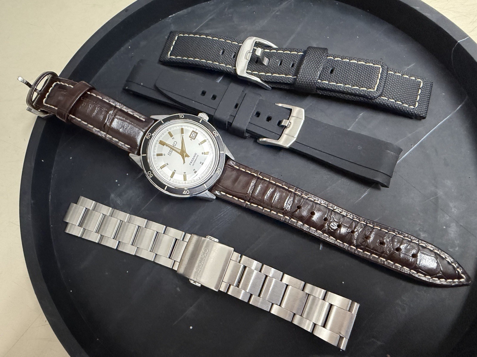SEIKO Automatic Watch for Men – Presage Collection Vintage 1960s Watch