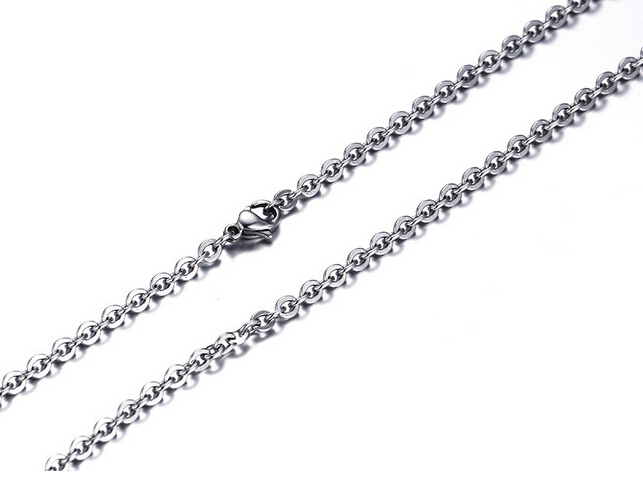 16′-30” in bulk Stainless steel Strong O Link chain Necklace Fashion Jewelry