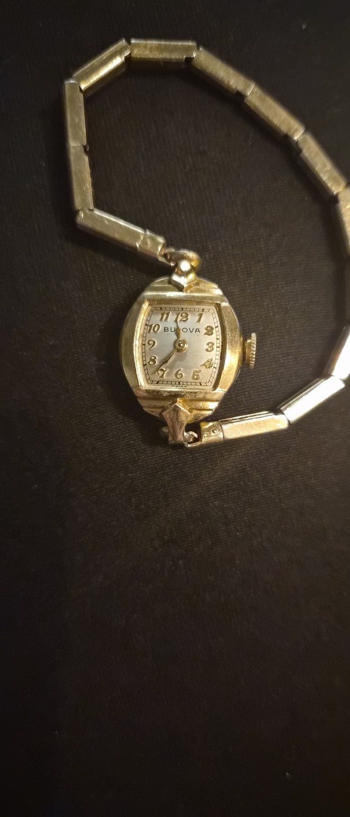 Bulova 10K Gold Filled Rose Gold Classic Vintage Women’s Watch Arabic