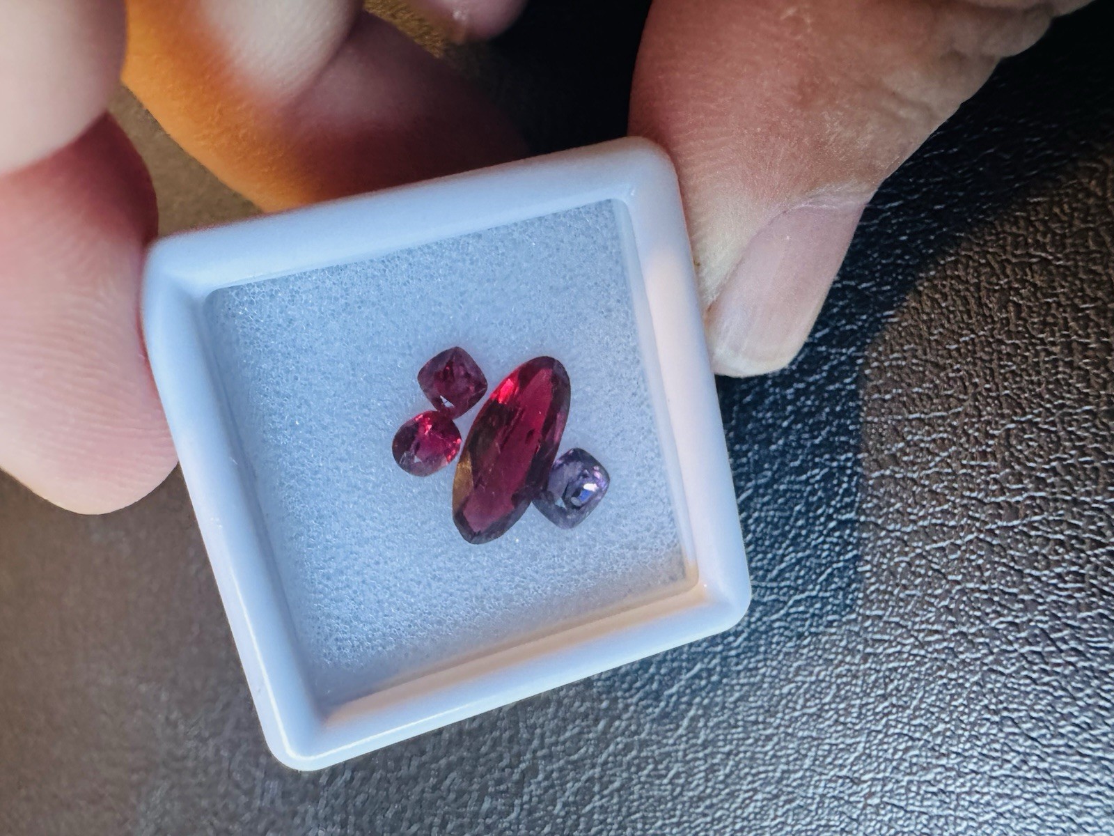 2.4-carat natural, unheated Burmese spinel; seller based in the USA.