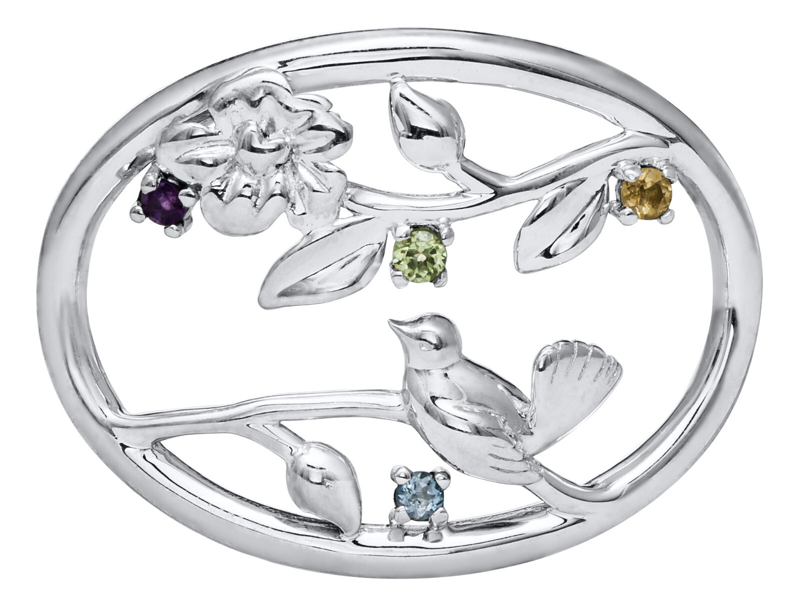 .925 Sterling Silver Song Bird Clasp for Lestage Convertible Bracelet