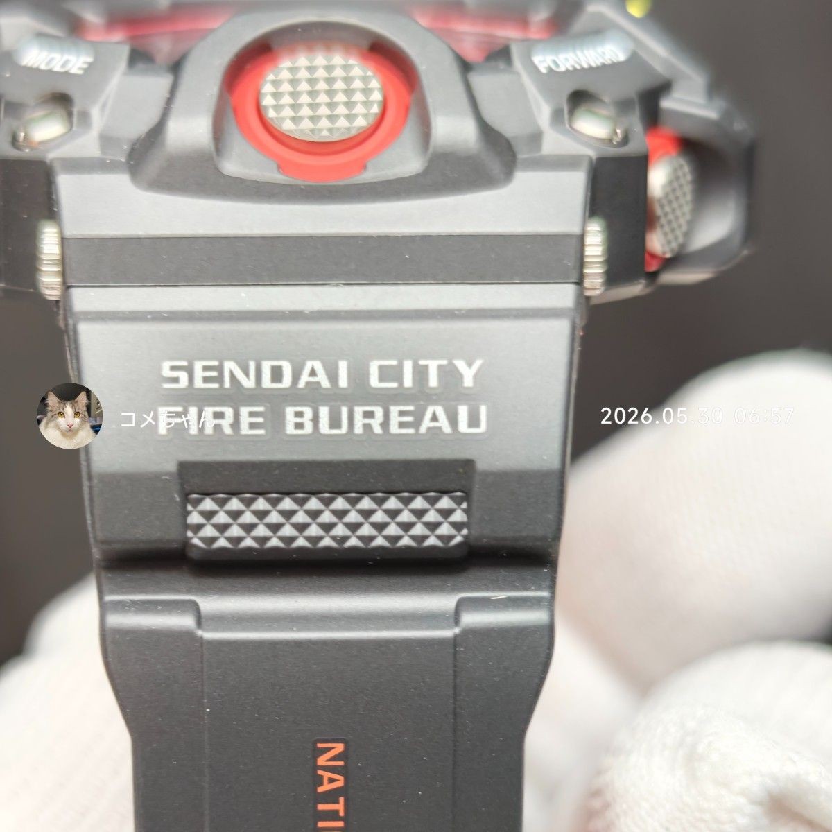 Rare Excellent Casio G SHOCK GW 9400NFST 1AJR Kobe Fire Department