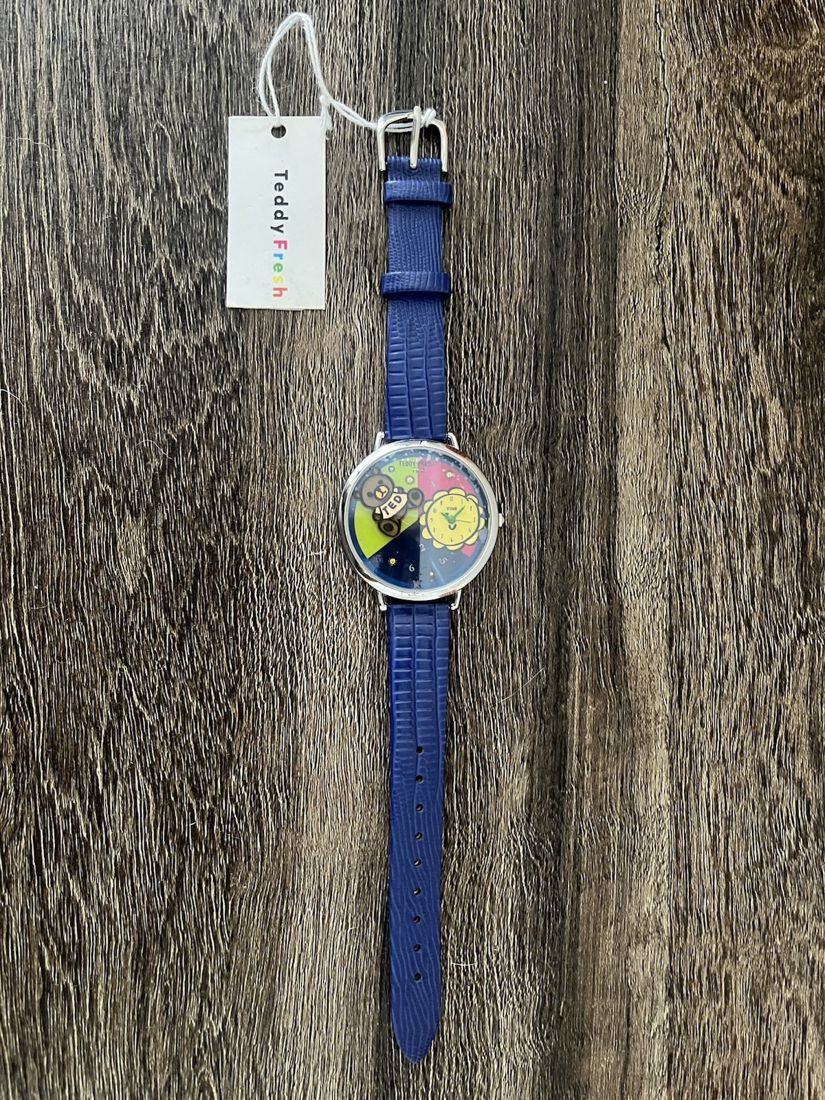 Teddy Fresh Wristwatch Unisex NEW -AS IS (see description) RARE! Genuine Leather