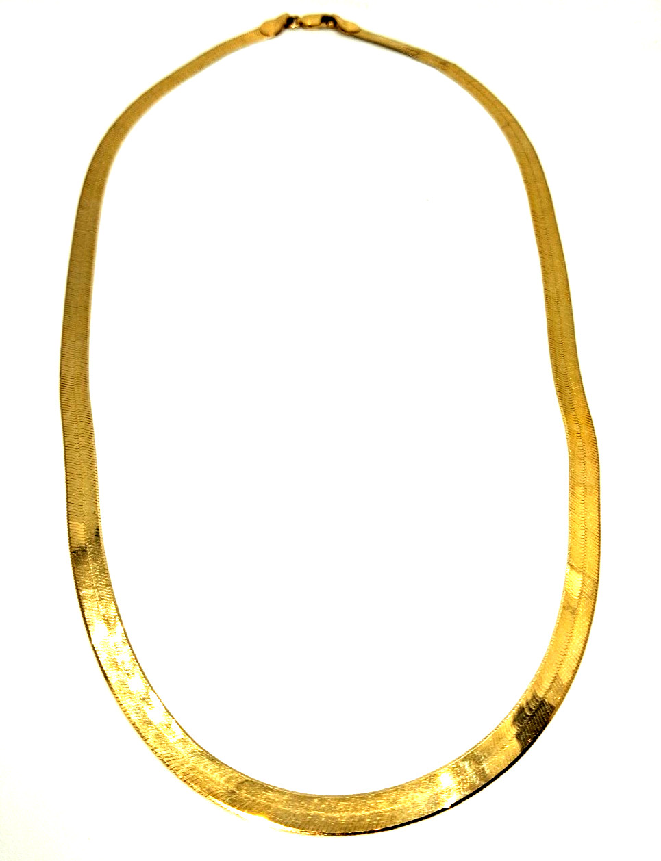 14k gold herringbone 20 inch 5 mm necklace