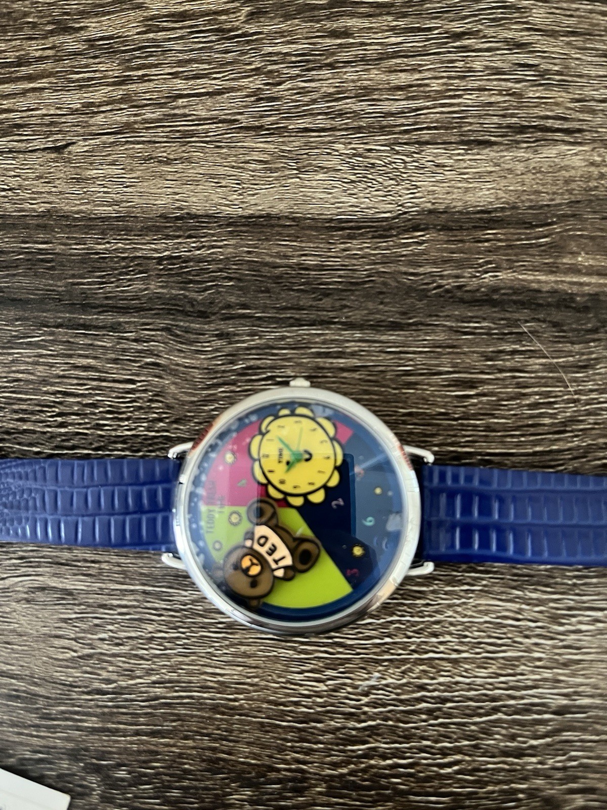 Teddy Fresh Wristwatch Unisex NEW -AS IS (see description) RARE! Genuine Leather