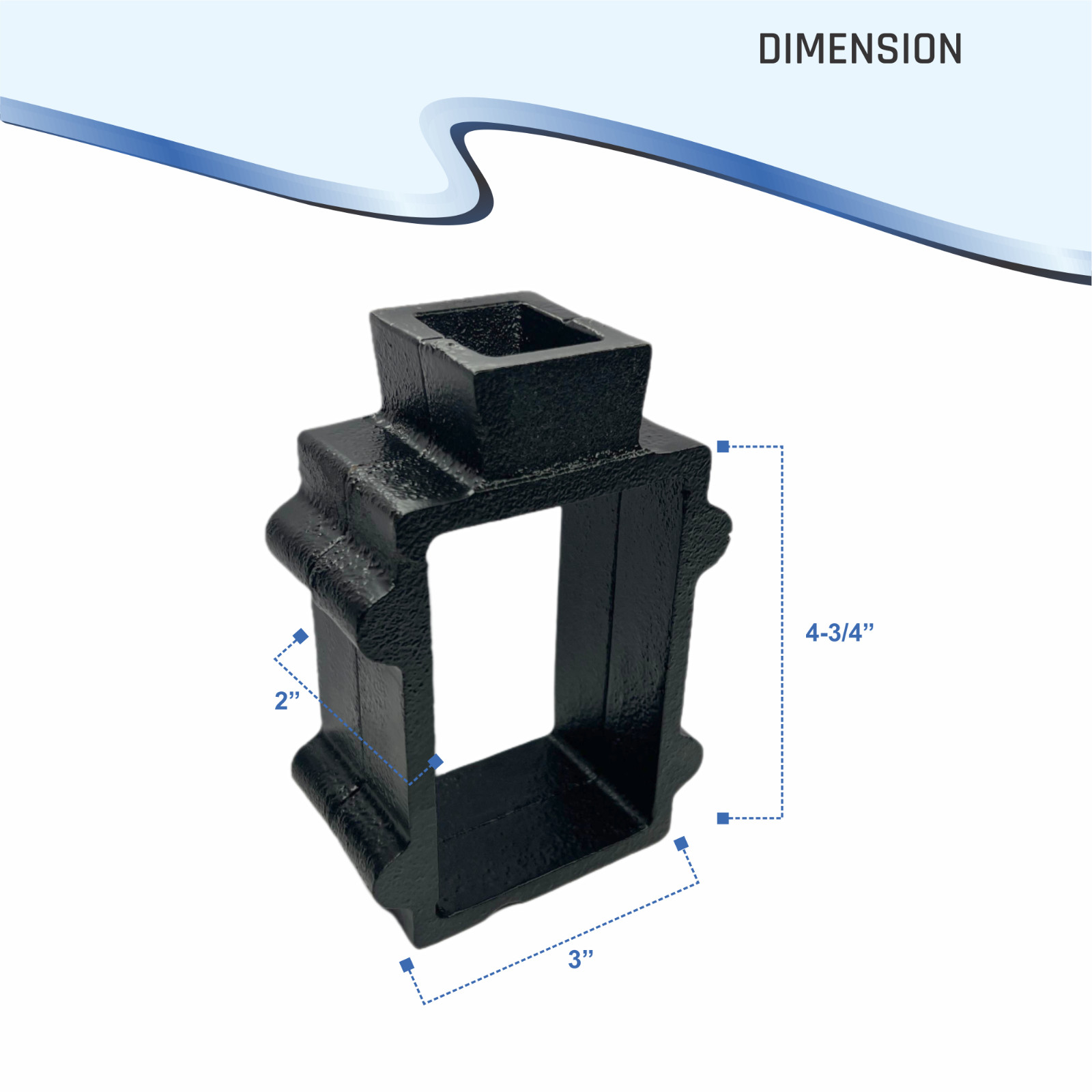 Cast Iron 2-Part Flask Mold for Sand Casting Jewelry Making Tool
