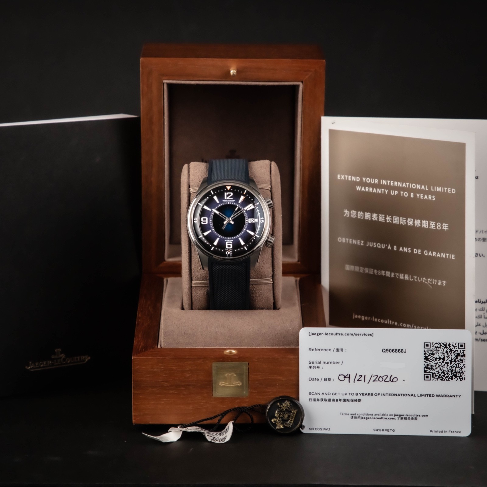 Jaeger-LeCoultre Polaris Blue Men’s Watch 42mm – Q906868J