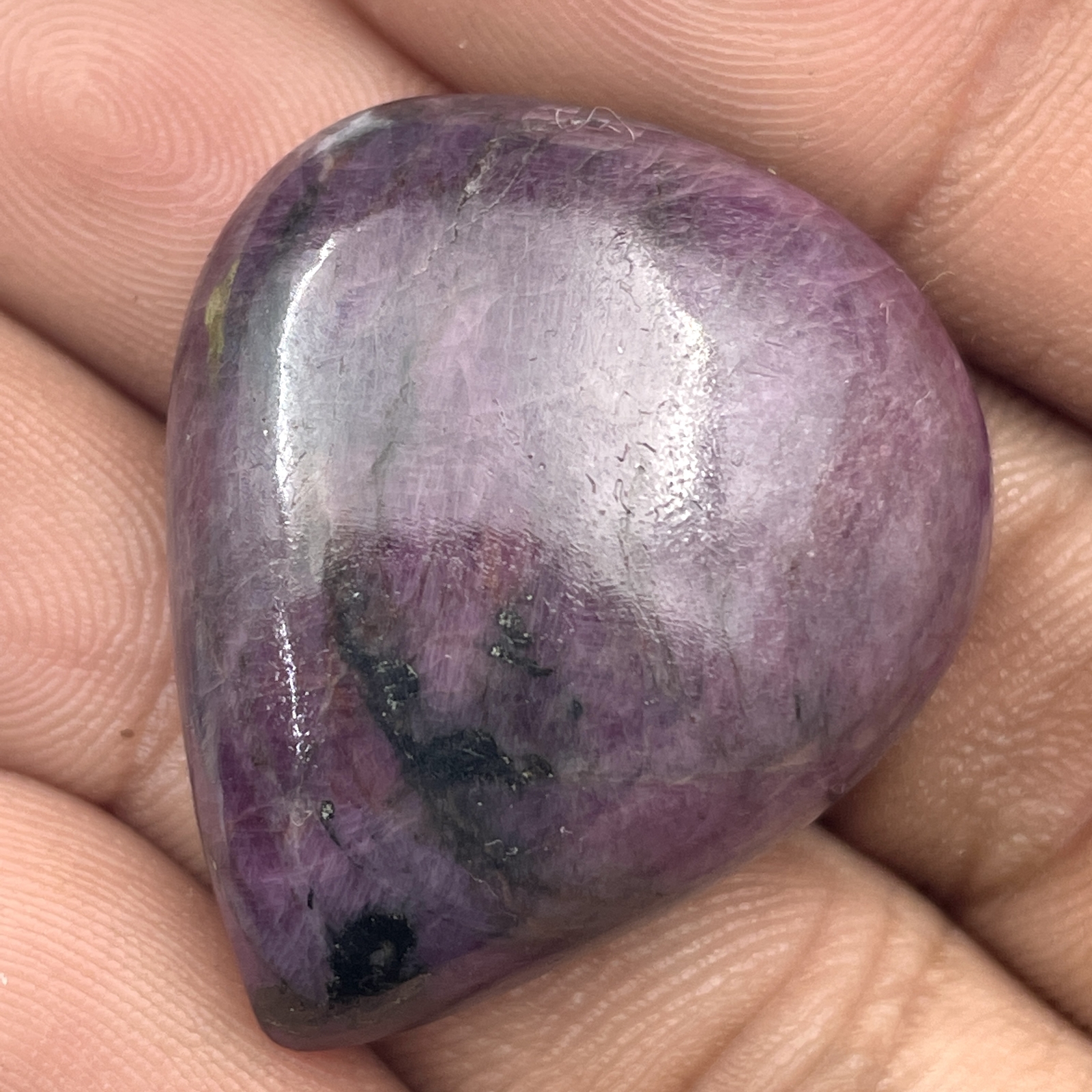 87 Cts Natural Untreated/Unheated Huge Bi Color Sapphire Loose Gemstone