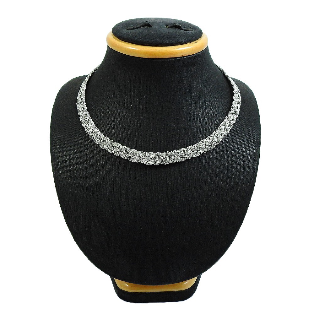 Women Gift Artisan Necklace 925 Solid Sterling Silver Handmade Jewelry D5