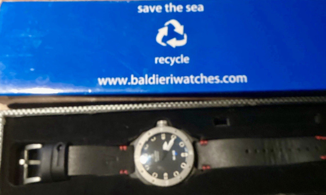 Baldieri MAGNUM M48 INOX AB0061SS-BKD Limited 055/150 WR 30ATM Swiss Automatic