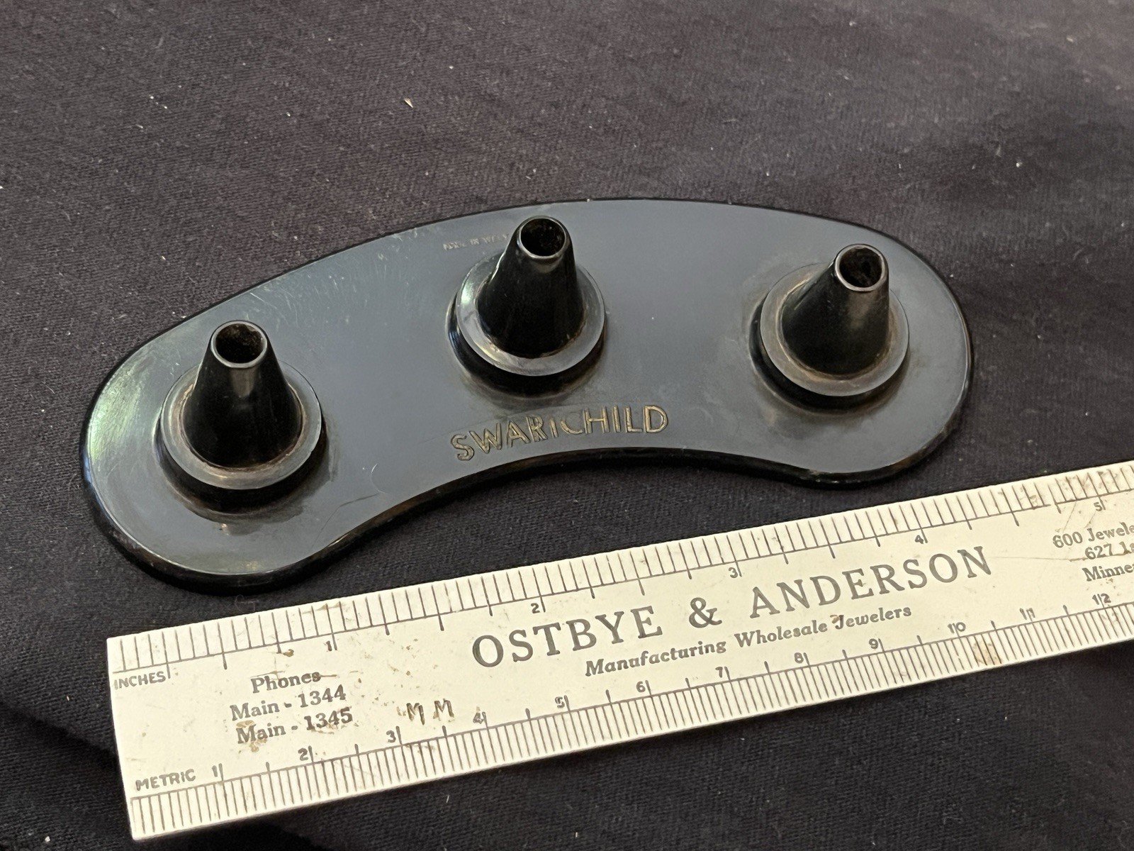 Vintage Swartchild West Germany Dip Well Oiler Base Watch Watchmaker Tool