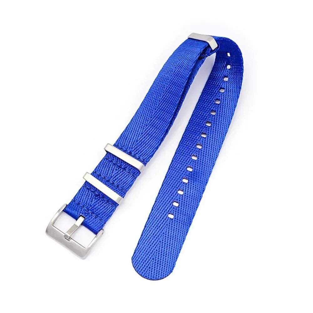 18mm 20mm 22mm 24mm Canvas Military Nylon Watch Strap Band