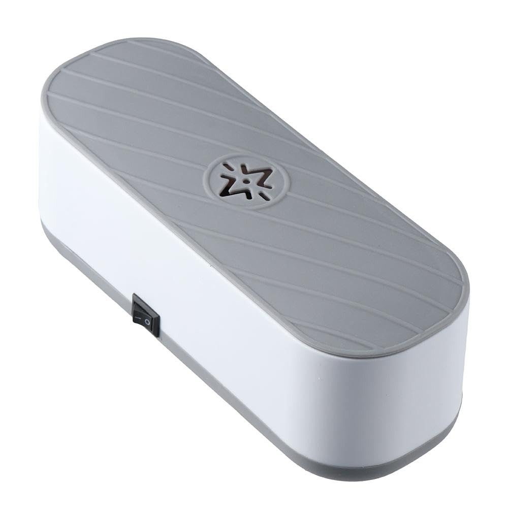 Ultrasonic Jewelry Cleaner,Home Mini Scaling Kit Cleaner,Light Wave Irradiation,