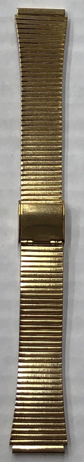 Unbranded Gold plated Stainless Steel Metal Watch Band 18mm #GPM2
