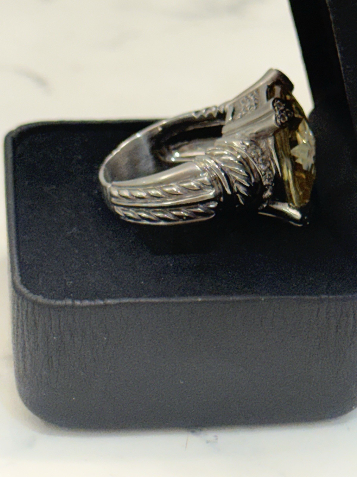 Yellow Gemstone Ring