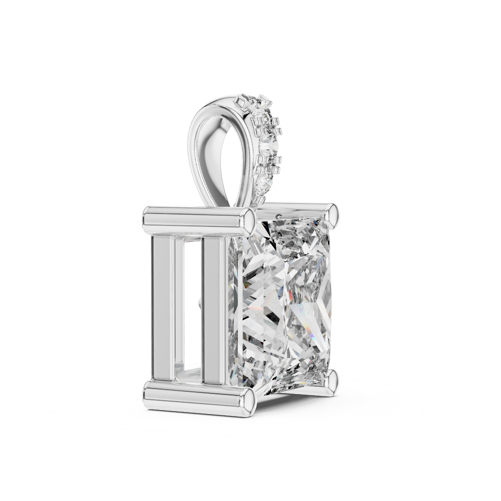 Fine Lab Grown Diamond Pendant Necklace for Women | IGI Certified | Timeless Lux
