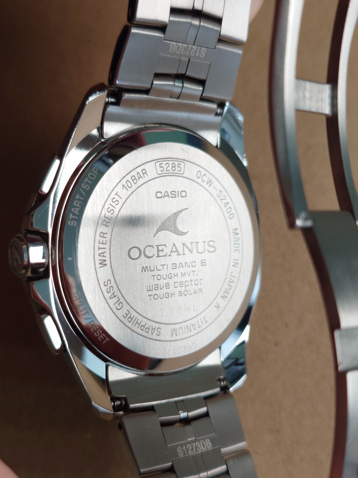 Casio Oceanus Manta OCW-S2400-1AJF – Premium JDM Titanium Chronograph Solar