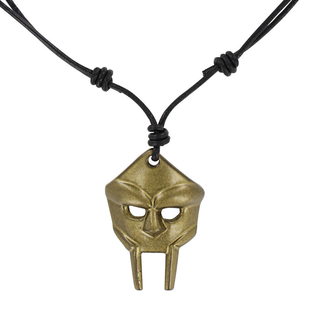 Face of Metal Radical Doom Rapper Gladiatorial Warrior Adjustable Necklace