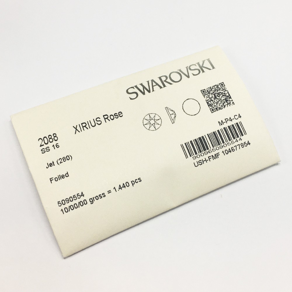 1440 Swarovski 2088 16ss Crystal Flatbacks 4mm ss16 Wholesale Factory Pack *Pick