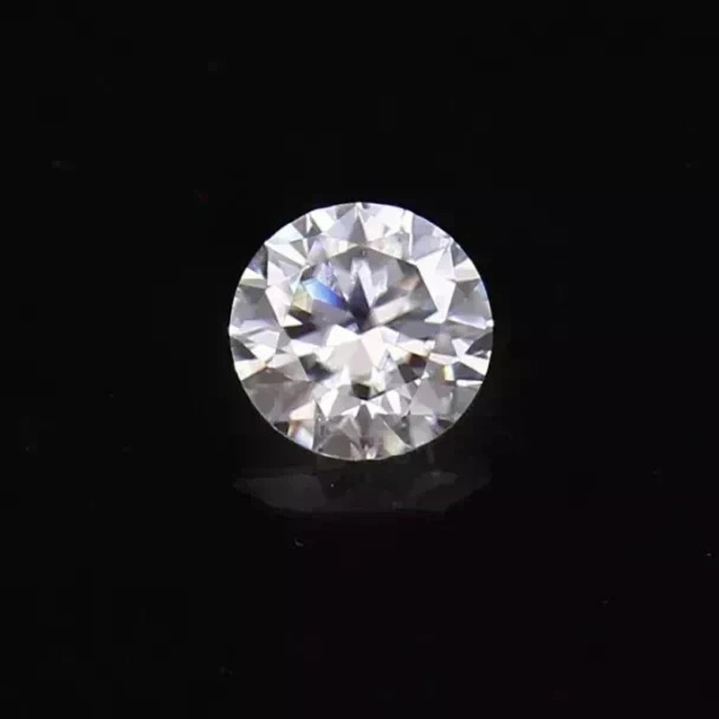 0.8 mm Round Cut Loose Moissanite D Color VVS1 Lab Created Stone Jewelry Making