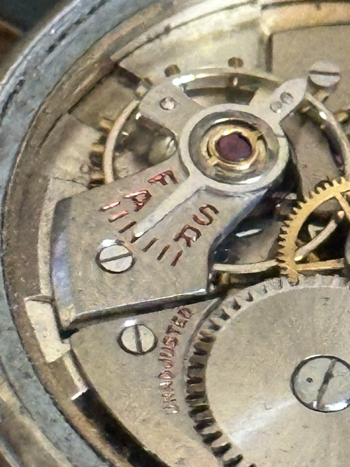 Optima 7010 P Mécanique à remontage manuel vintage Métal avec fond vissé en acie