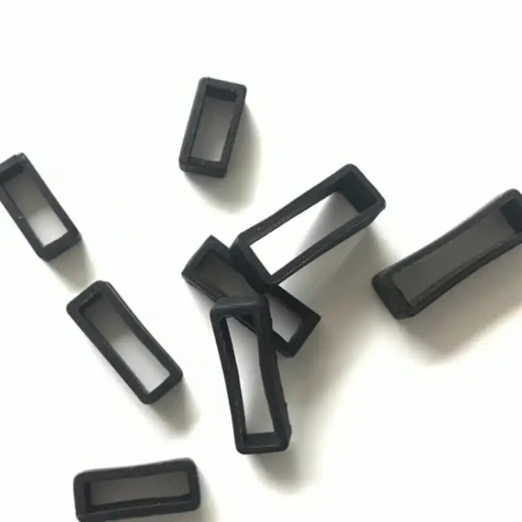Silicone Watch Strap Band Hoop Loop Retainer Buckle Holder Ring Keeper