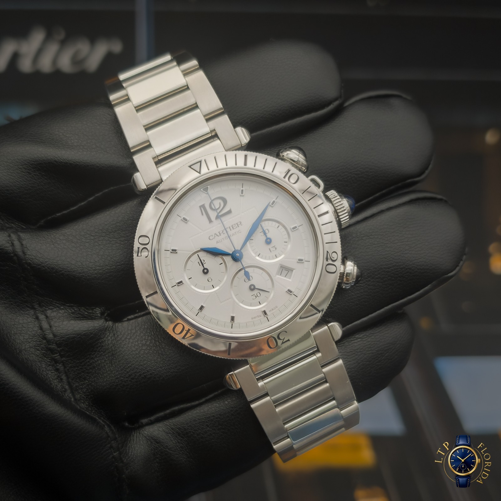 2025 | Cartier | Pasha de Cartier | Silver Dial | 41MM | Warranty | WSPA0018