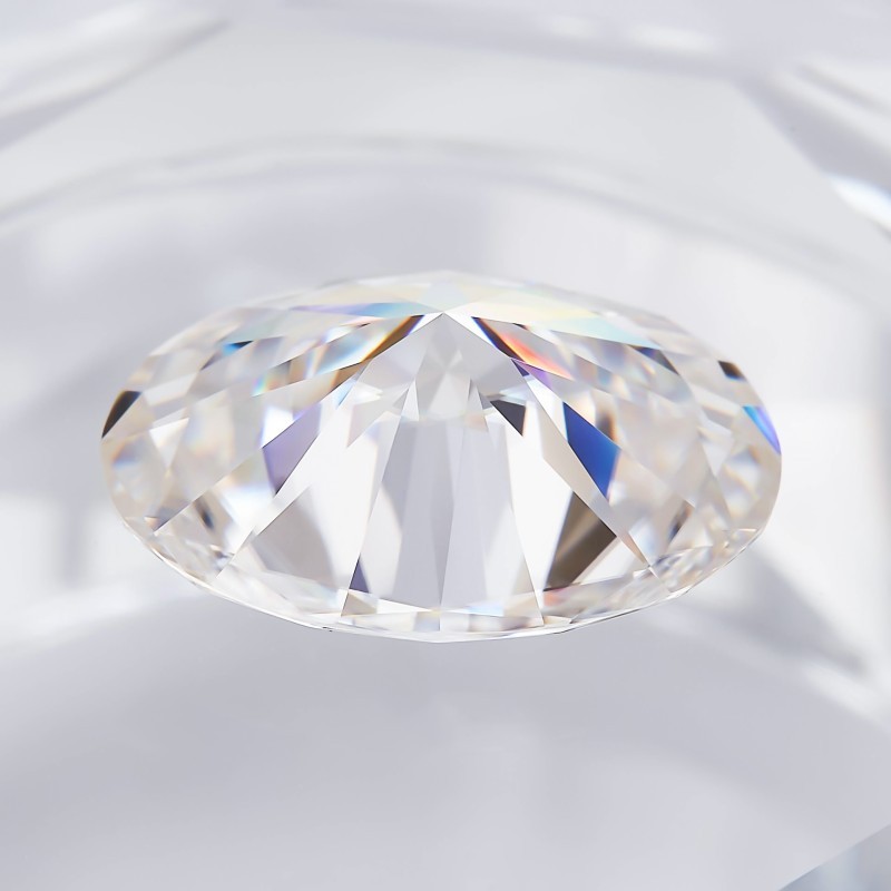US 0.5ct GRA D Color Sparkling Oval Cut 1-20pcs Loose Moissanite VVS1 Wholesale