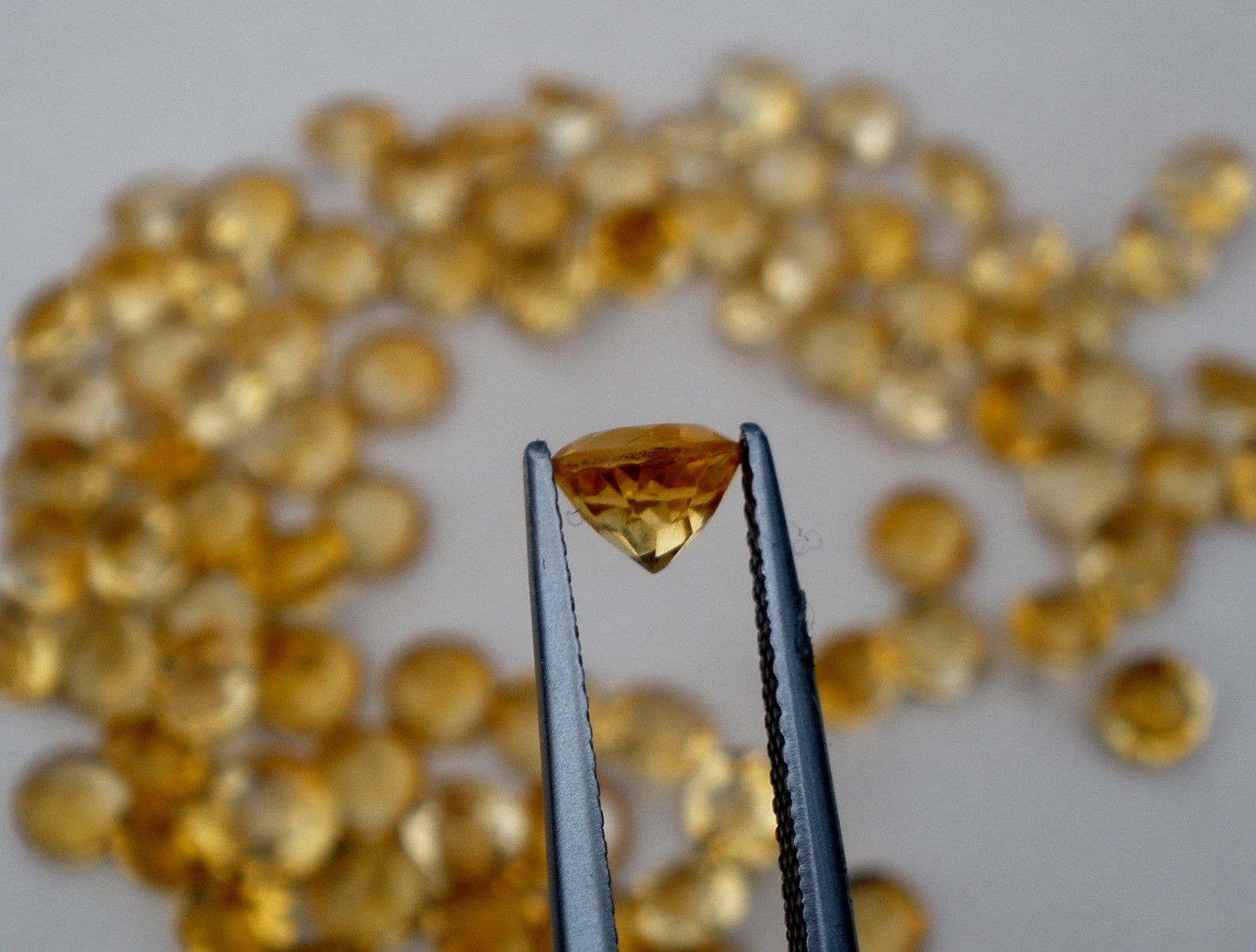 Citrine Round Natural Loose Faceted Gem 7mm