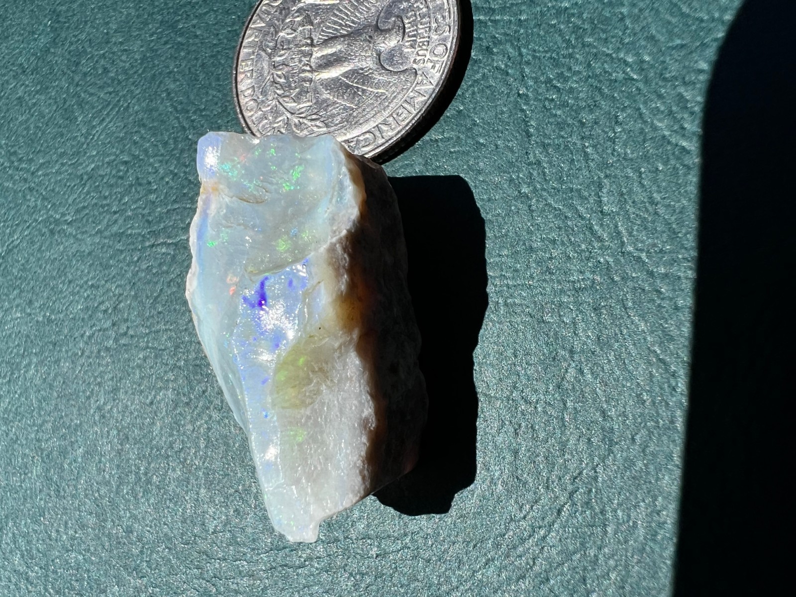 Australian opal rough Absolutely Brilliant Colors