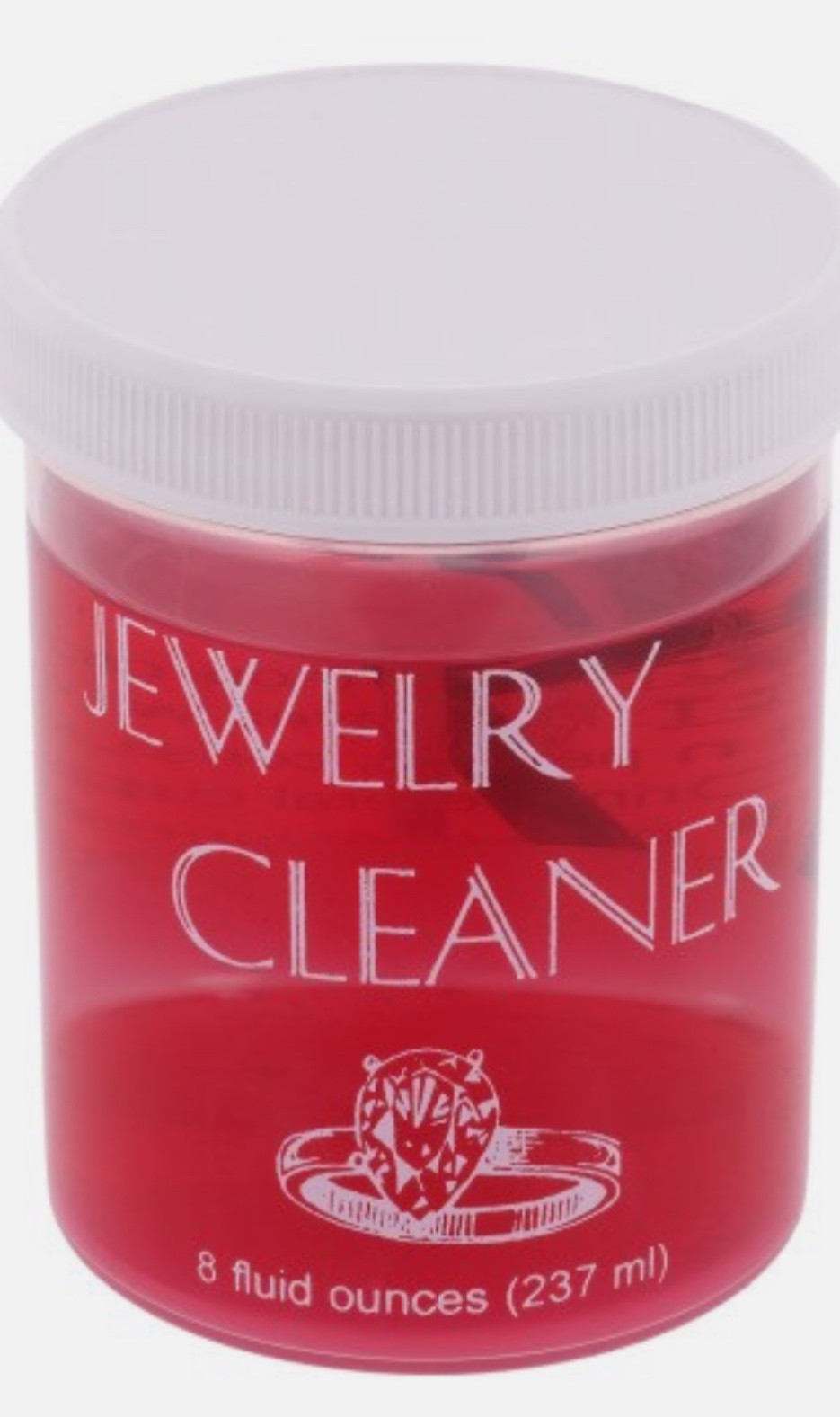 JSP Gold Silver Jewelry Cleaner Solution Diamond Gem Dip Liquid Basket RSPM-GTE