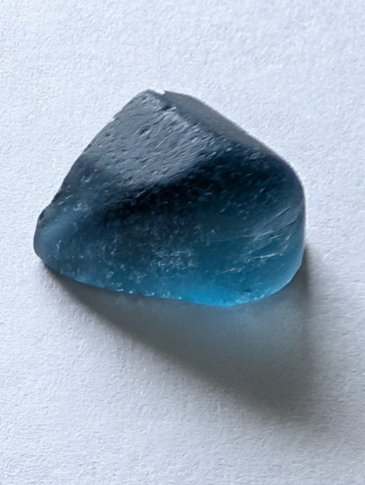 USA seller 14.06 Prime Flawless London Blue Topaz facet rough gemstone specimen