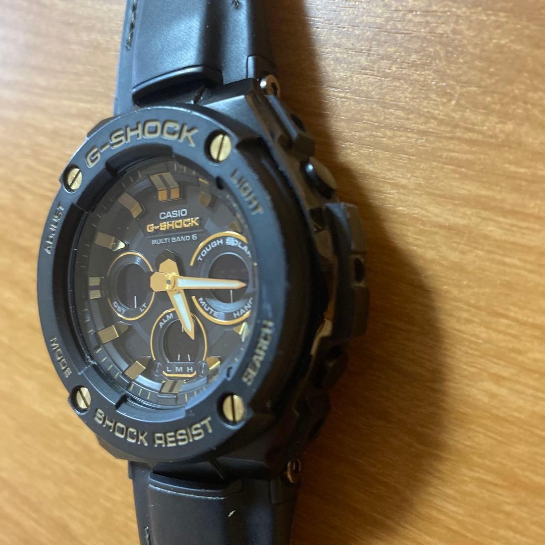 Good Condition CASIO G-Shock GST W300GL G STEEL No.gs2895