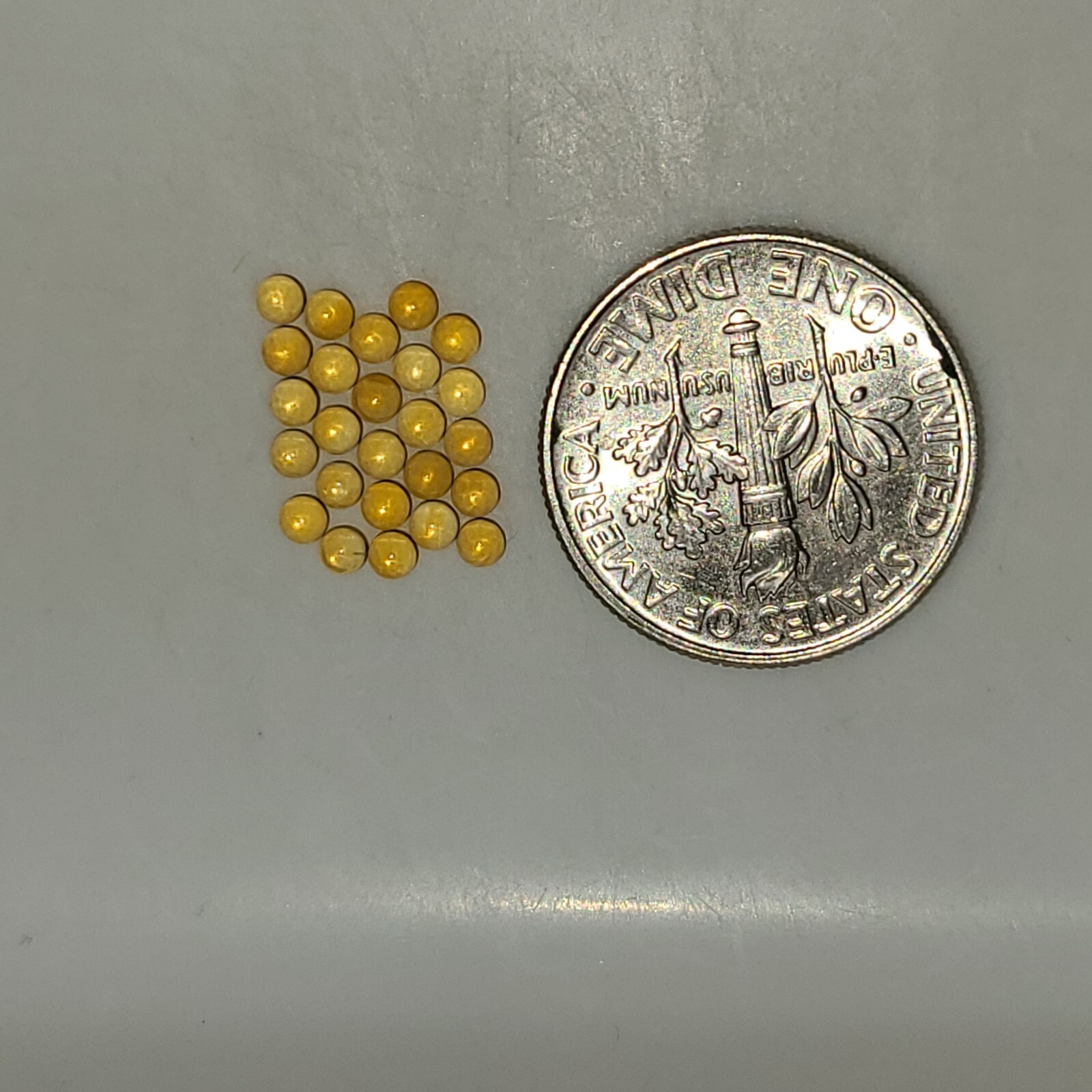 Citrine 2mm, 3mm, 4mm, 5mm, 6mm, 8mm & 10mm Round Cabochon Loose Gemstone(s)