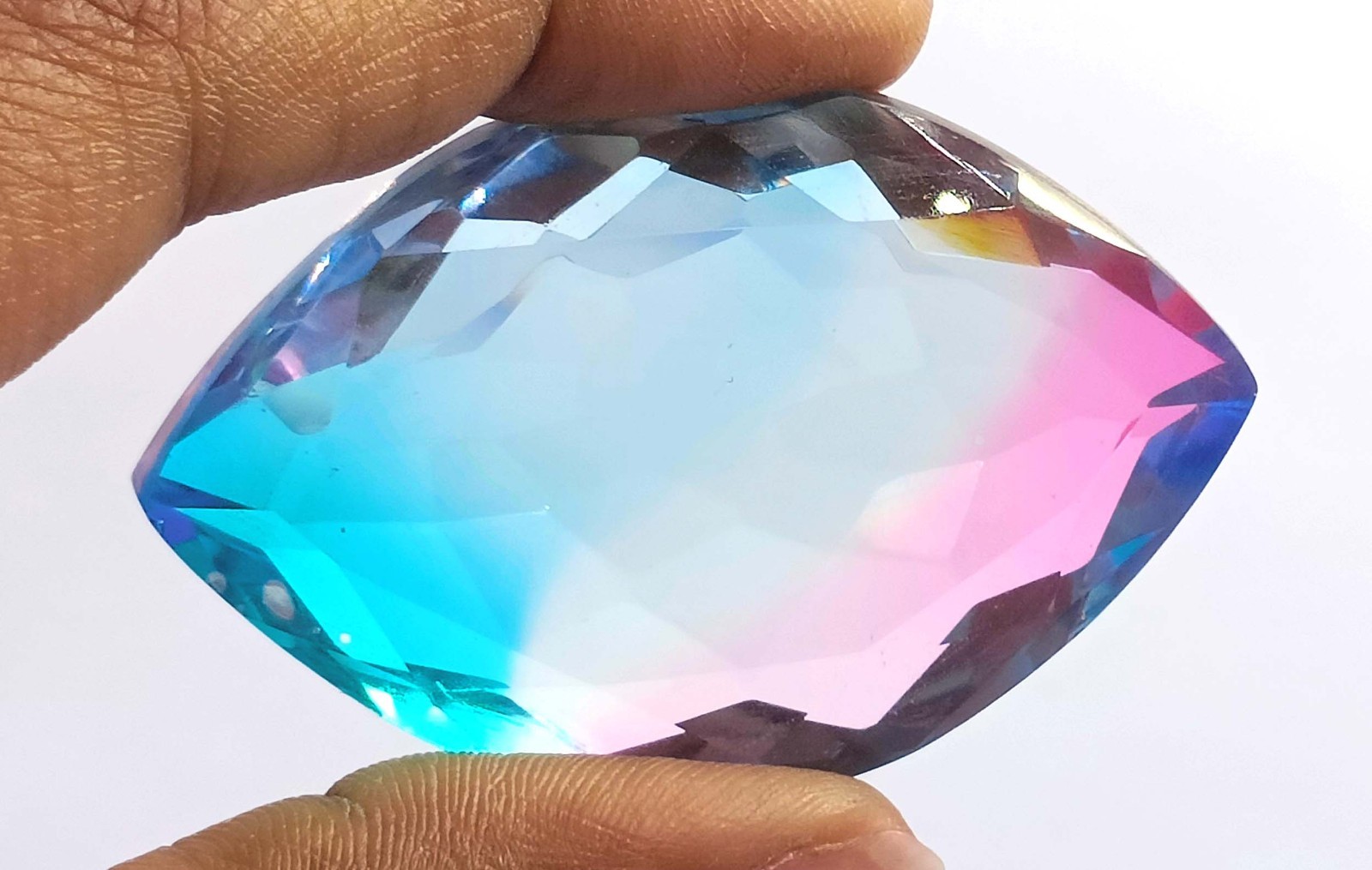 Awesome Item 147 CT Natural Ametrine Marquise Shape Bi Color IGL Gems 6MHJ