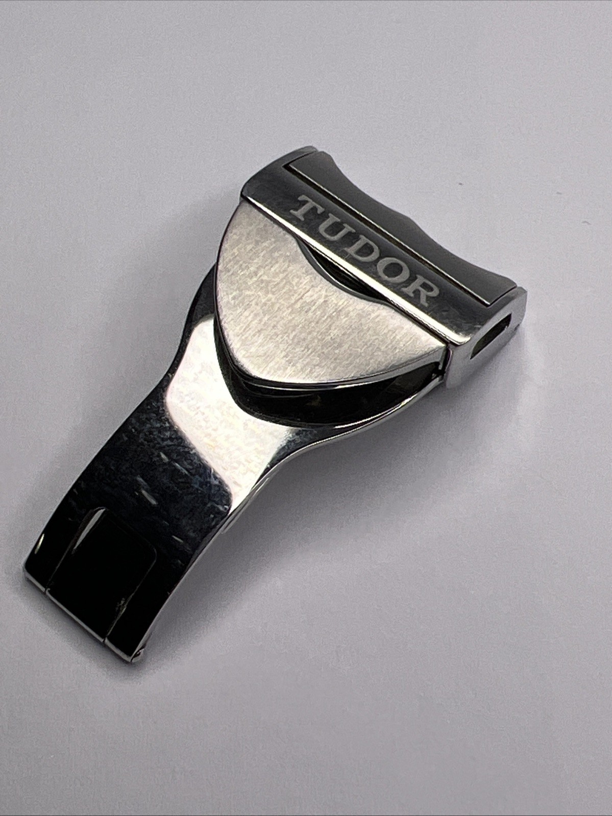 Tudor 18mm Satin Brushed & Polished Steel Deployant Deployment Clasp Genuine OEM