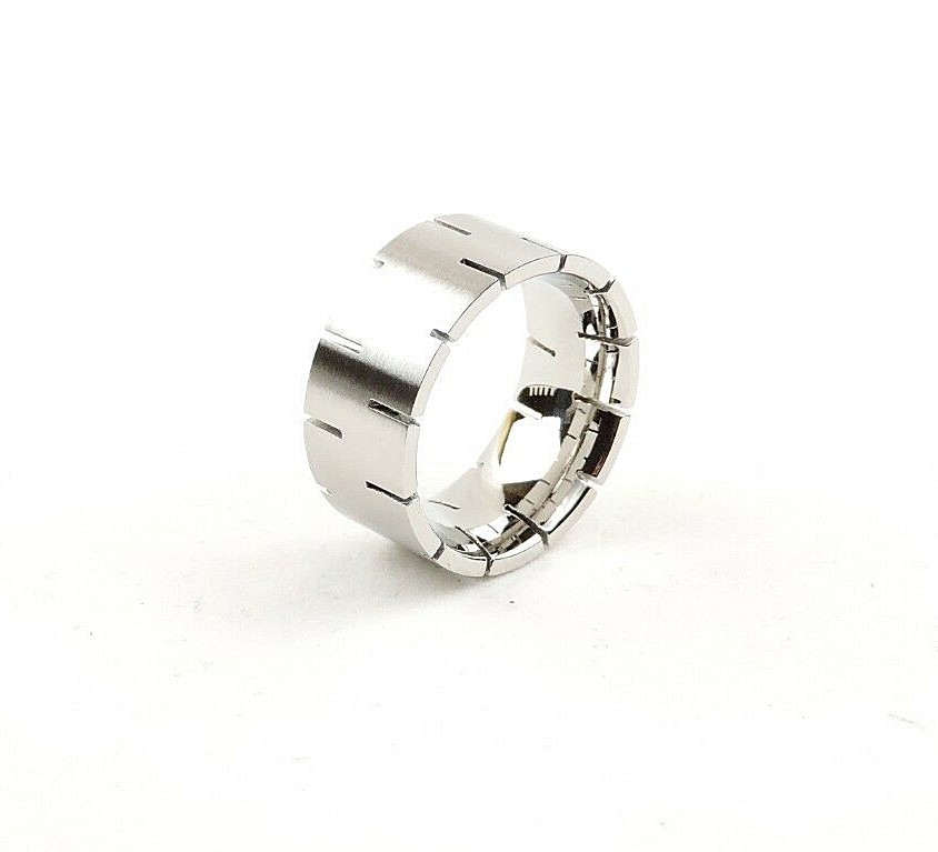 Stainless Steel Comfort Fit Wide Band Ring – Free Gift Packaging