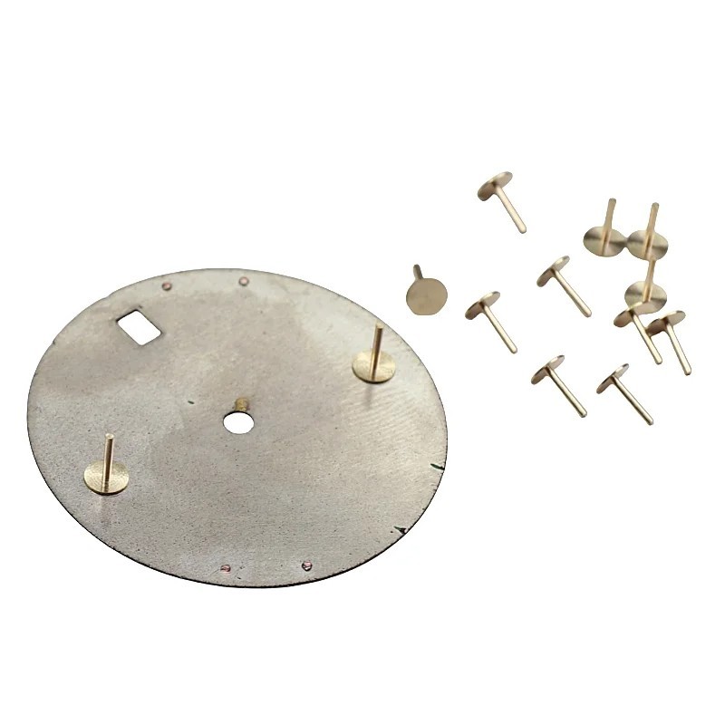 0.6mm Dial Foot Pin Copper Locating Peg Watch Repair Parts for Dial Fixing