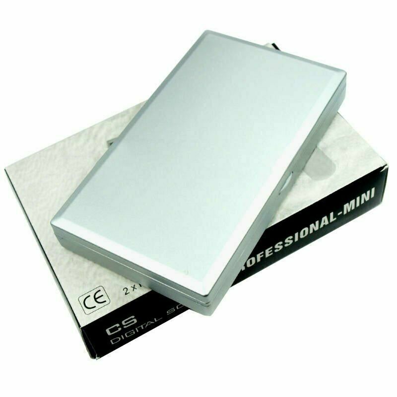 500g x 0.1g Digital Pocket Scale .1g Precision – portable – Silver – CS500