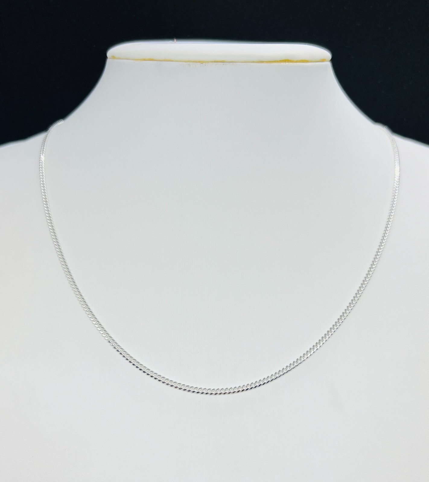.925 Sterling Silver Solid Miami Cuban Chains Men’s/Women’s 2mm-5mm size 16″-30″