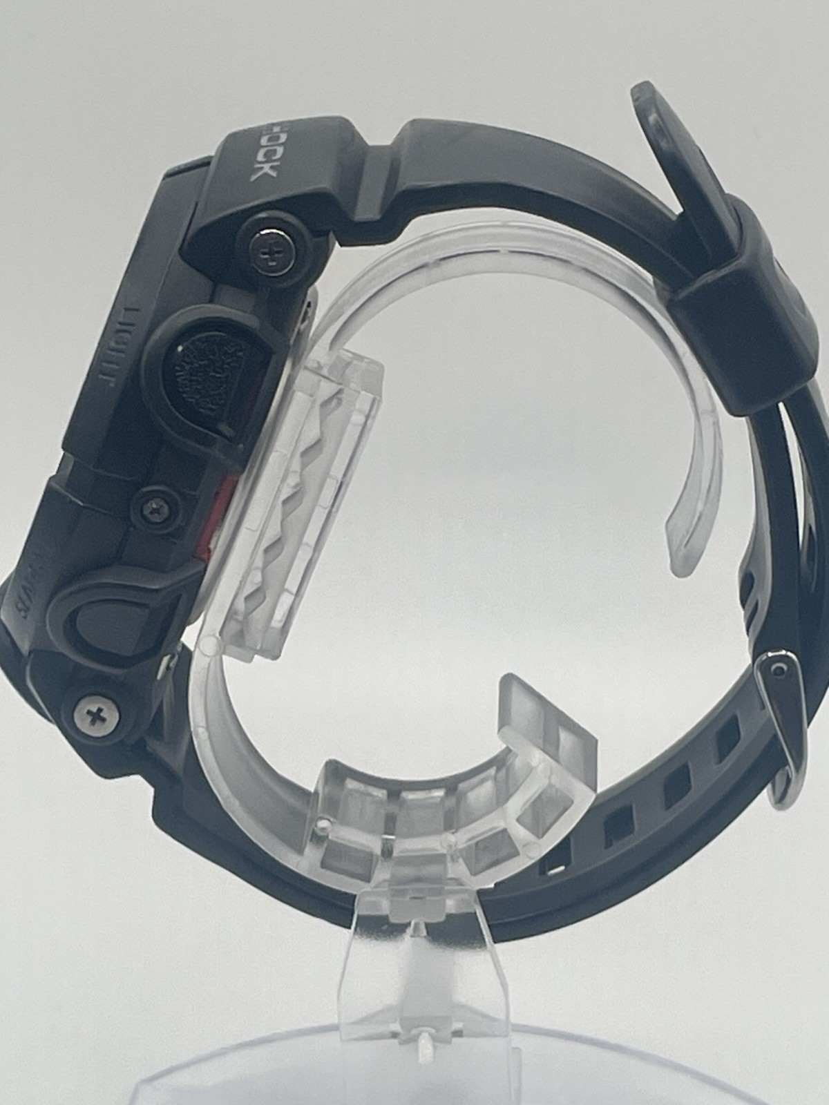 Casio G-Shock GA-500 5478 Black Red New Battery Gasket Greased Serviced Boxed