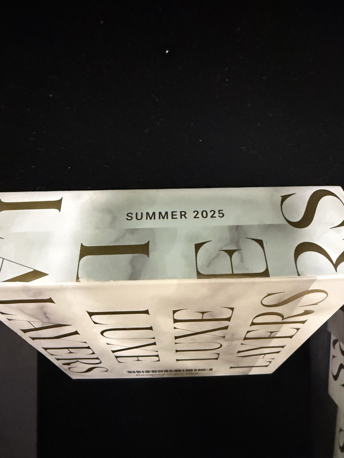 Luxe Layers Necklace By Bomb Party Summer 2025 Black/Graphite Color