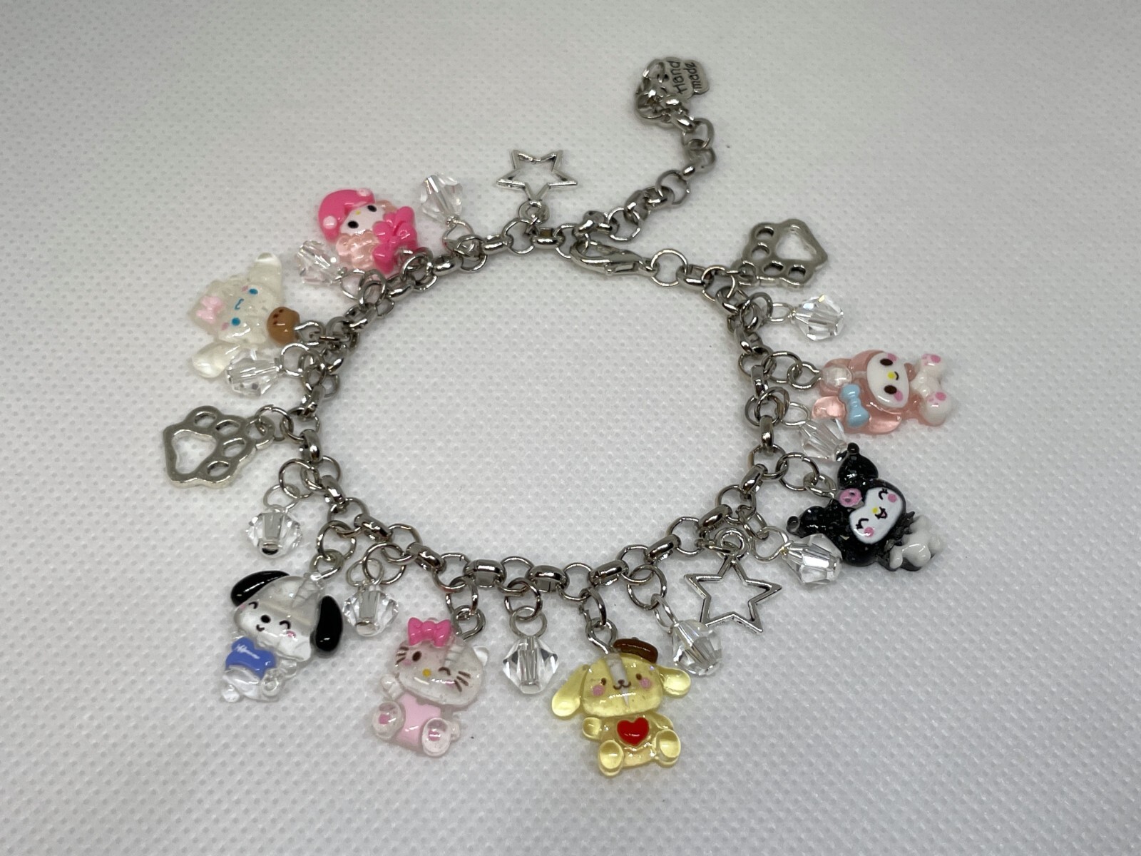 ~Hello Kitty~😺& Friends Charm Bracelet~ Anime Sanrio~Single Chain! 🌈You Pick!!
